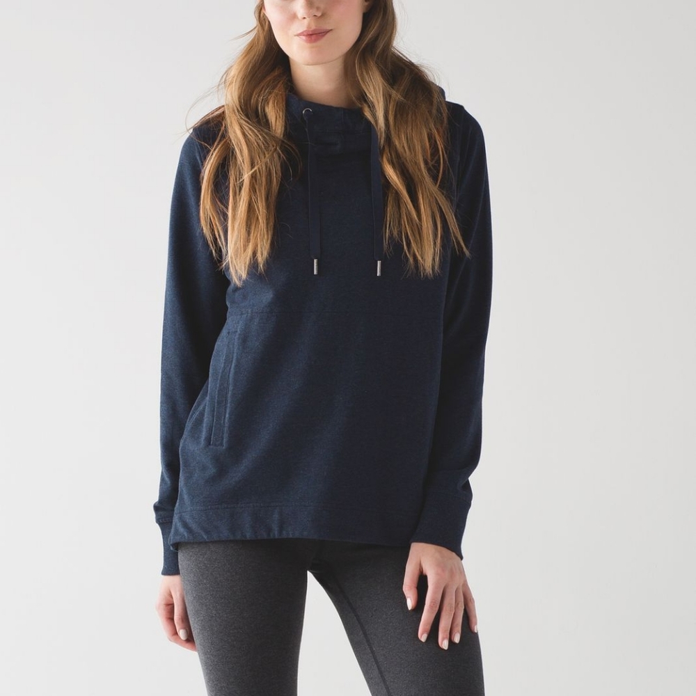 Lululemon Split Pulloverheathered Naval Blue / Na… - image 1